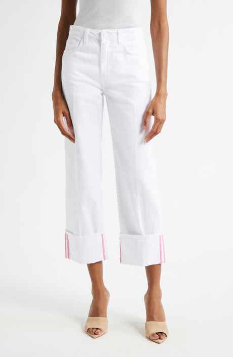 L'AGENCE Leighton Cuff Stovepipe Jeans