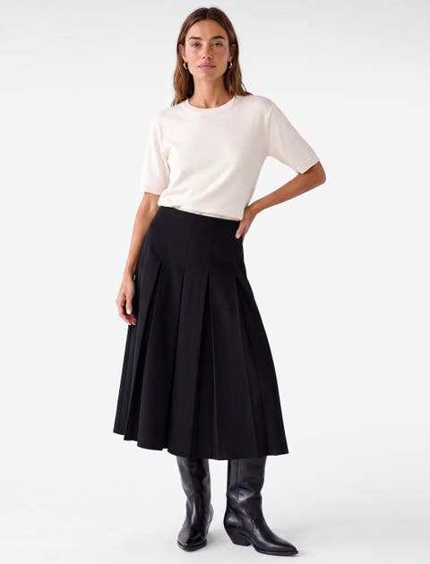 Short Sleeve Knit T-Shirt