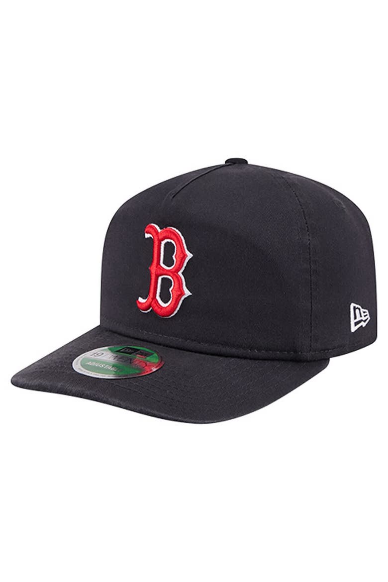 Men's New Era  Navy Boston Red Sox Team 19TWENTY Adjustable Hat, Main, color, Navy