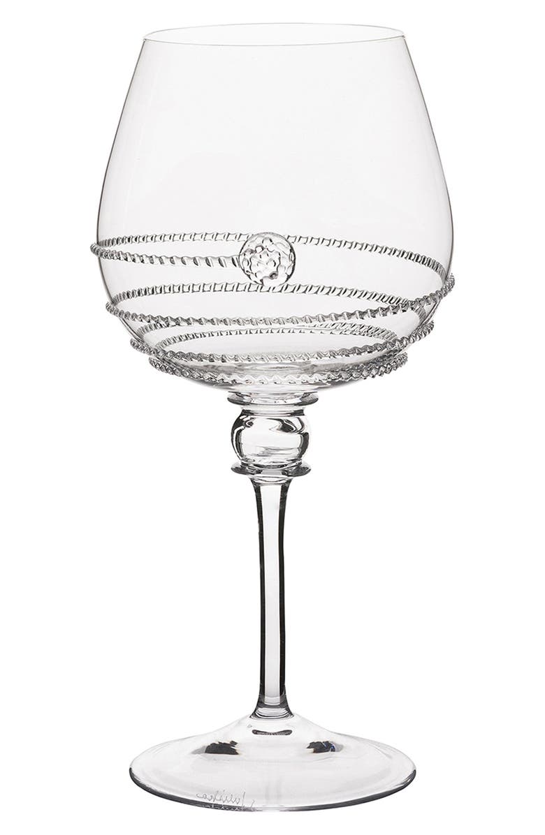 Juliska Amalia Light Body Red Wine Glass, Main, color, Clear