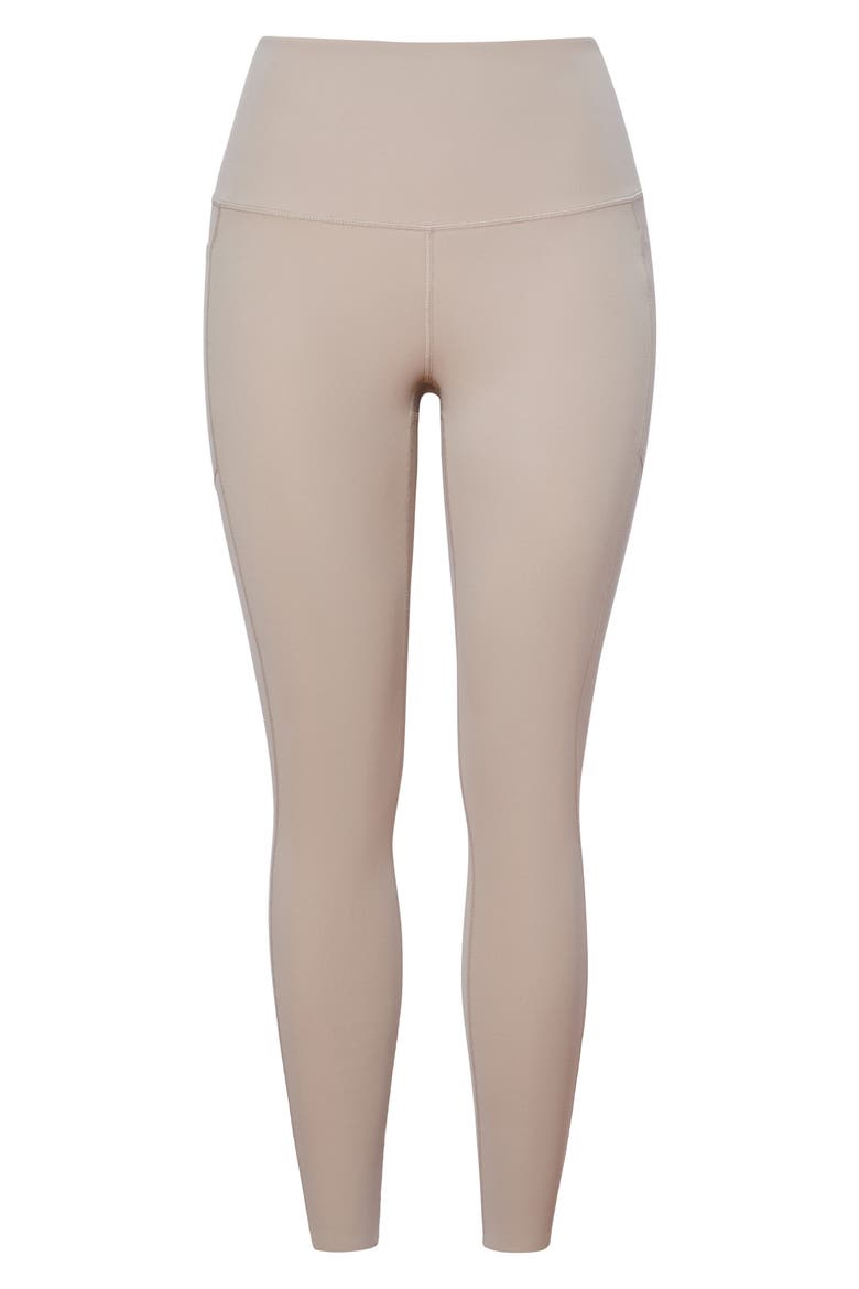 Revive Pockets 7/8 Leggings, Alternate, color, TAUPE