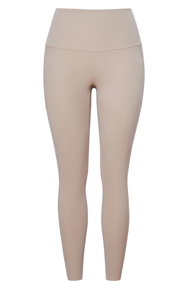 Rhone Revive Pockets 7/8 Leggings, Alternate, color, Taupe