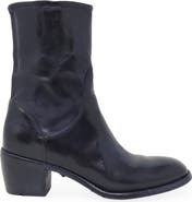 Madison Maison Leather Mid Calf Boot