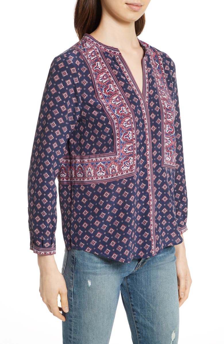 Joie Aisa Silk Blouse, Alternate, color, 