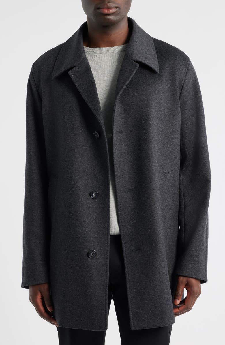 BOSS Clark Wool Blend Bib Jacket, Alternate, color, Medium Grey