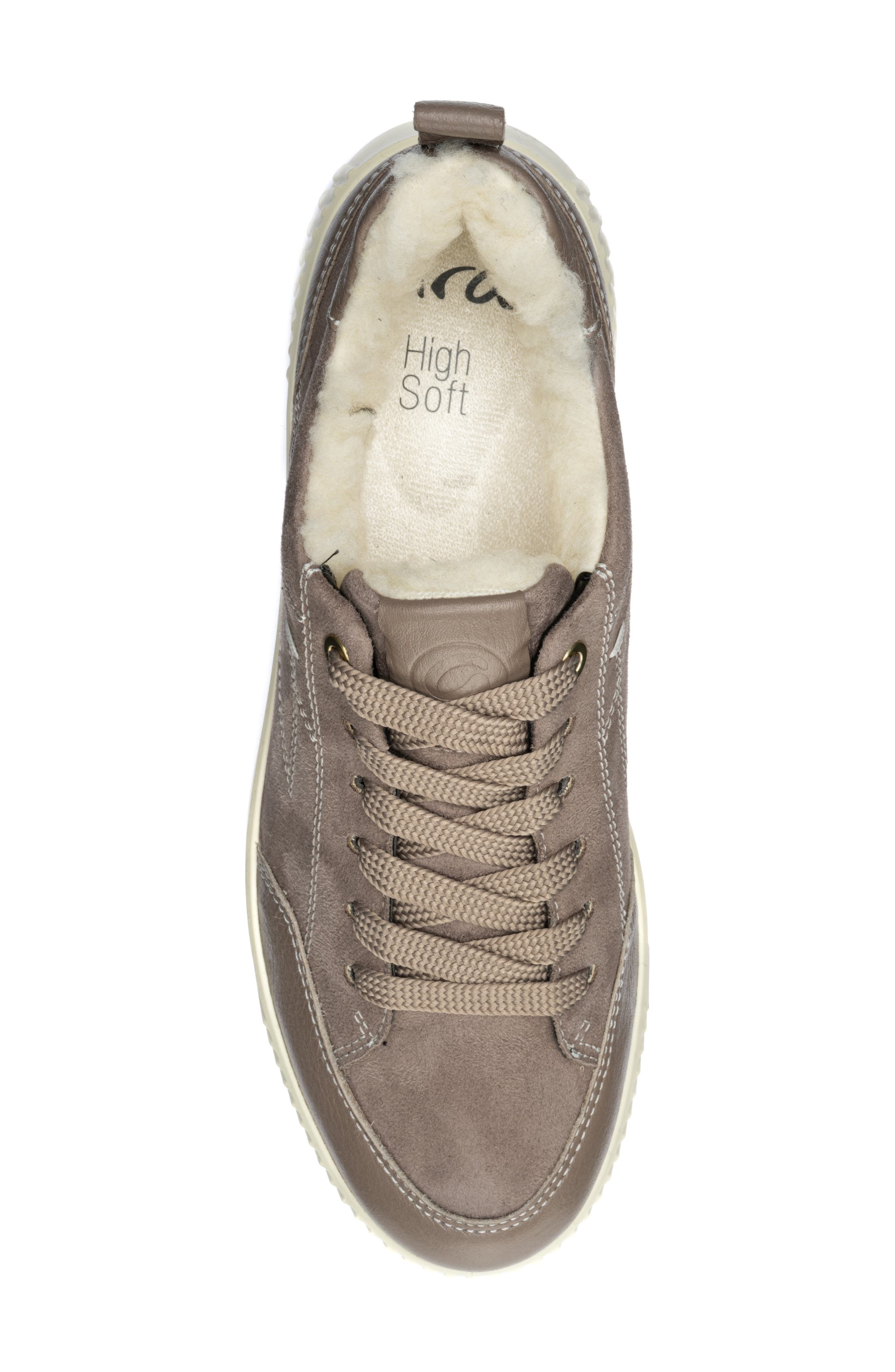 ara Delphi Gore-Tex<sup>™</sup> Waterproof Lace-Up Sneaker, Alternate, color, Moon/ Cashmere