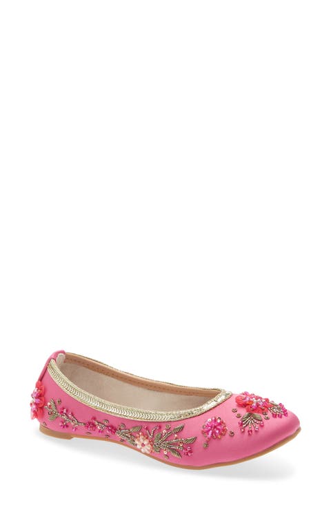 Malibu Embroidered Ballet Flat