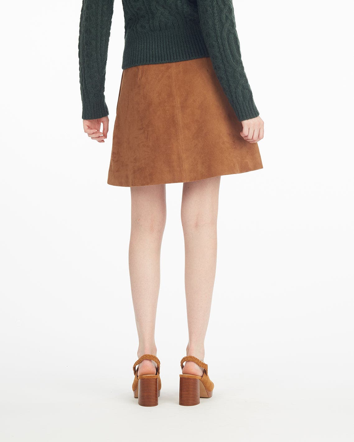 Draper James Nima Clog Heel, Alternate, color, Cognac