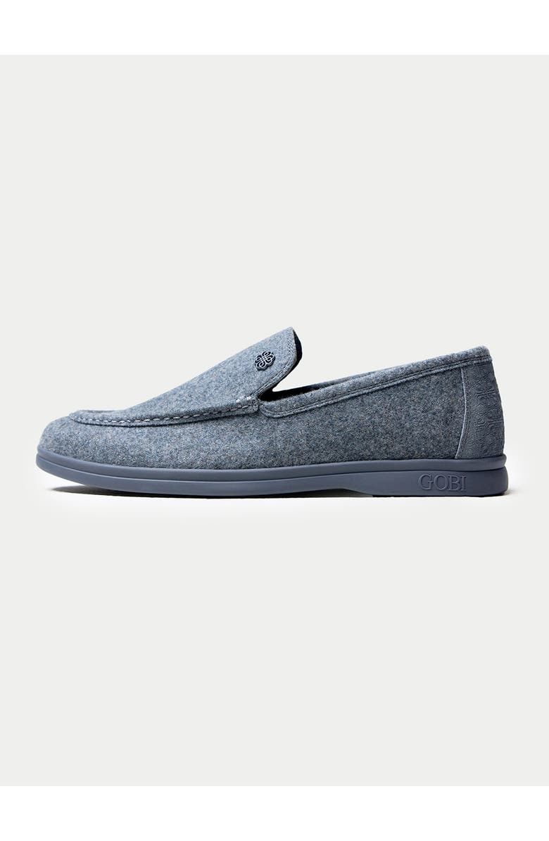 Gobi Cashmere Cashmere Loafers, Alternate, color, Steel Gray