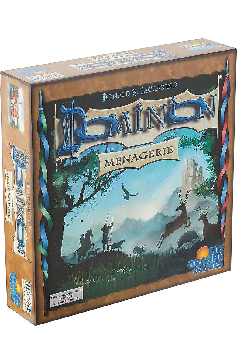 Rio Grande Games Dominion Menagerie, Strategy Card Game, All Ages, Main, color, Multicolored