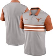 Nike Men's Nike Gray/Texas Orange Texas Longhorns Vapor Performance Polo