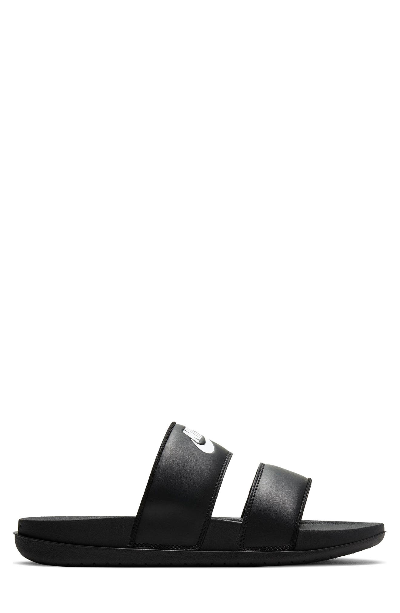 Nike Offcourt Duo Strap Slide Sandal, Alternate, color, 001 Black/White