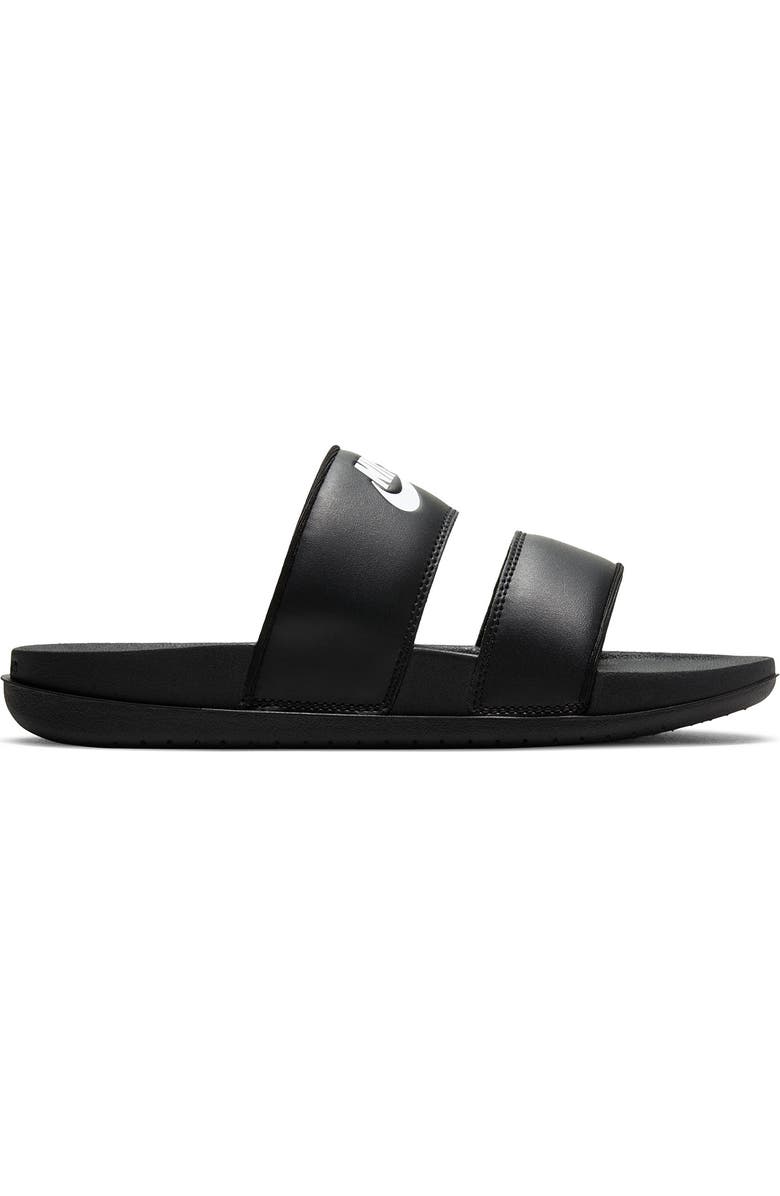 Nike Offcourt Duo Strap Slide Sandal, Alternate, color, 001 Black/White