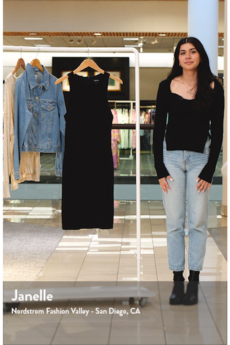 Travel Jersey Sleeveless Sheath Dress video