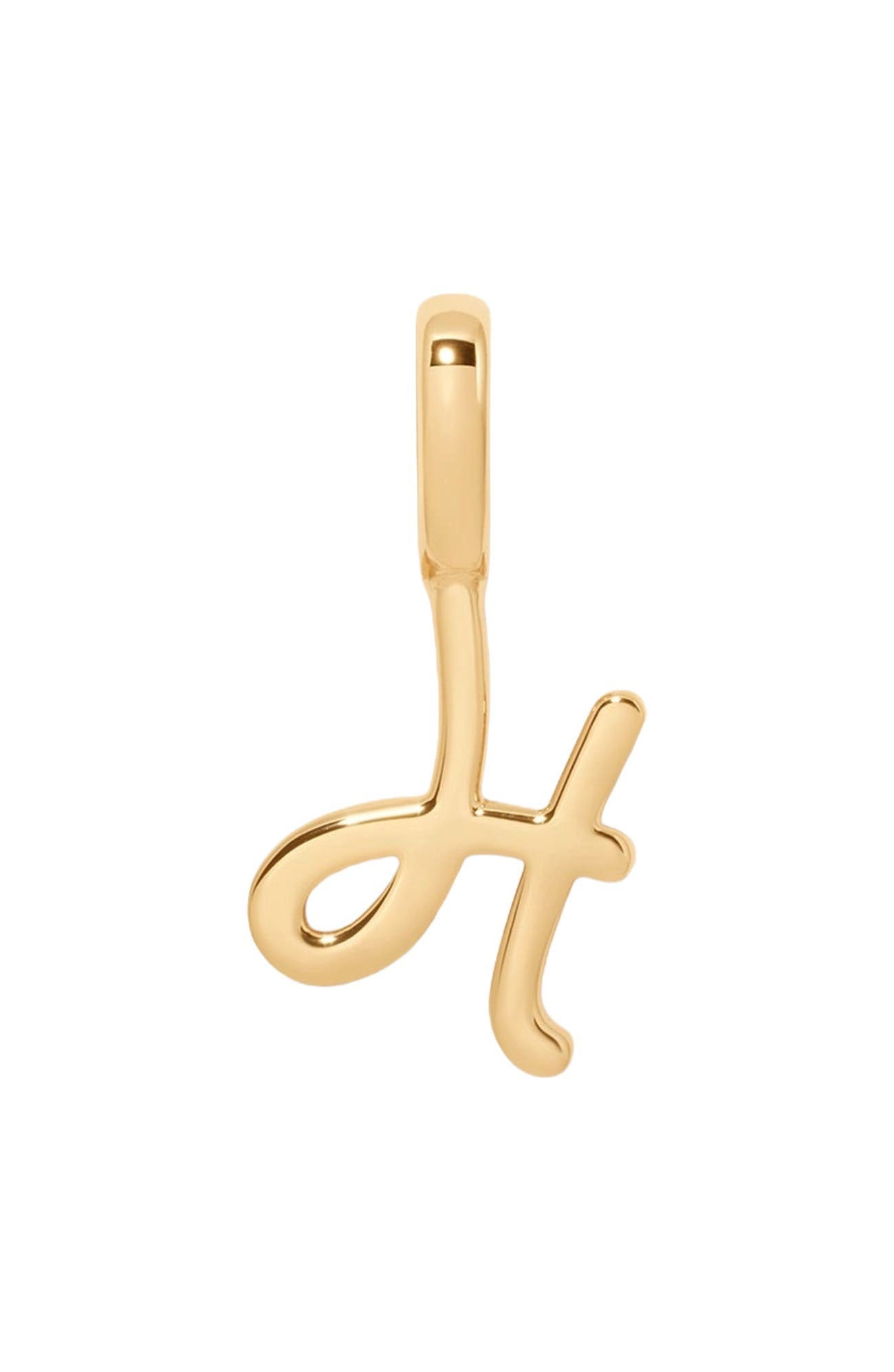 Gold Vermeil Initial H