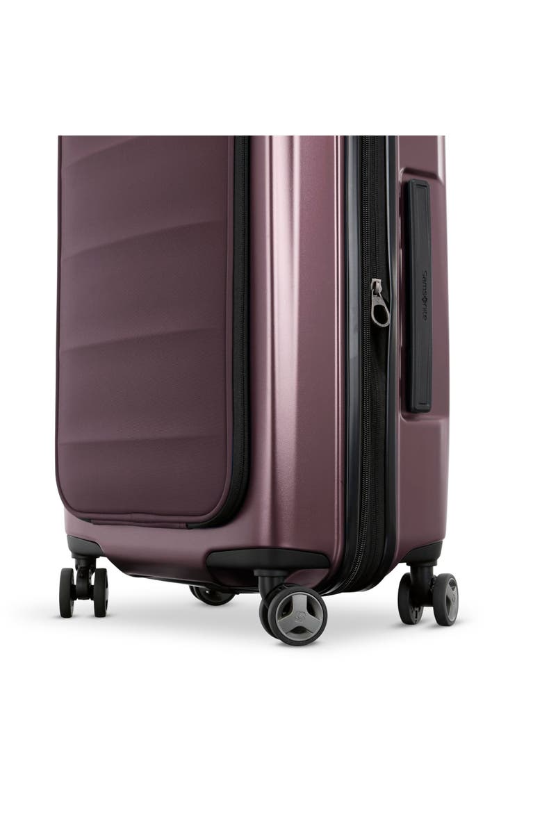 Octiv Hardside (Pro Front Pocket 20"/28") 2 Piece Spinner Luggage Set, Alternate, color, Amethyst Purple