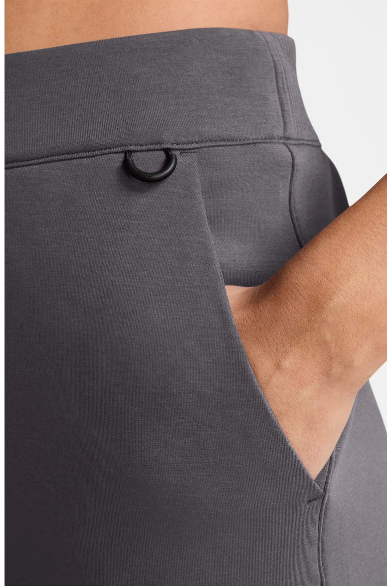 24.7 ImpossiblySoft Dri-FIT High-Waisted Loose Flared Pants, Alternate, color, THUNDER GREY/ DARK SHADOW