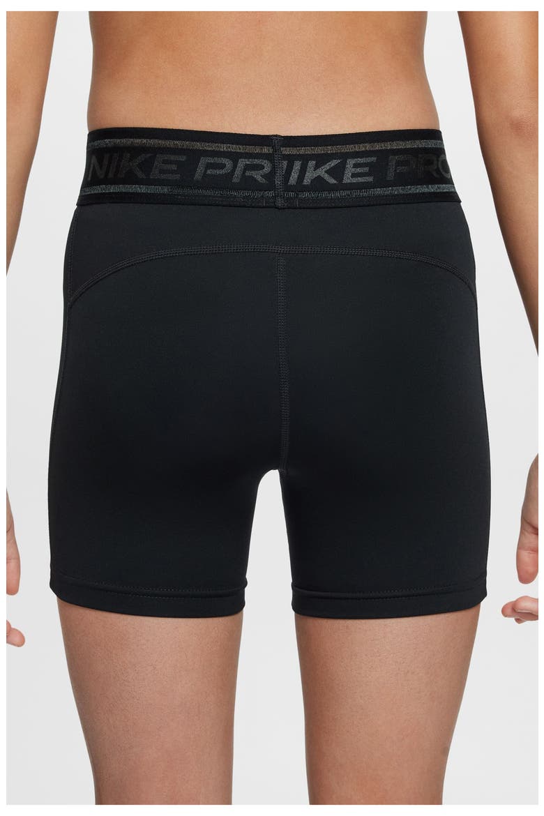 Kids' Pro Dri-FIT Shorts, Alternate, color, BLACK