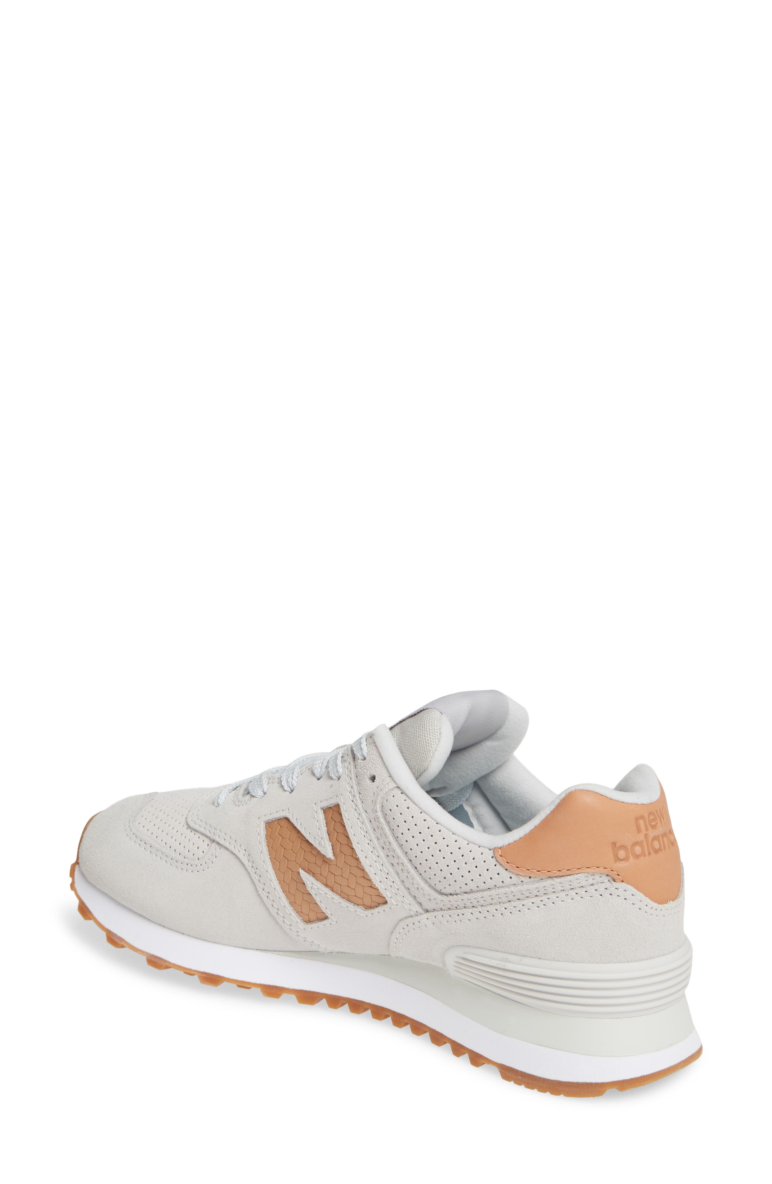 New Balance 574 Mono Sneaker, Alternate, color, 