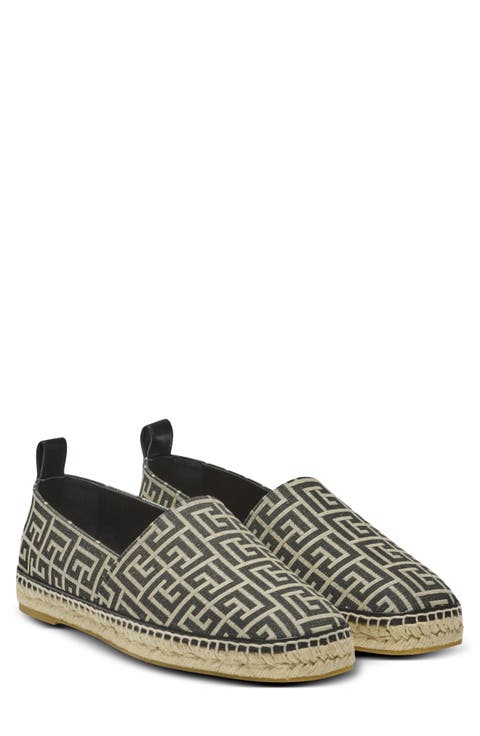 Monogram Jacquard Espadrille (Men)