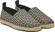 Balmain Monogram Jacquard Espadrille