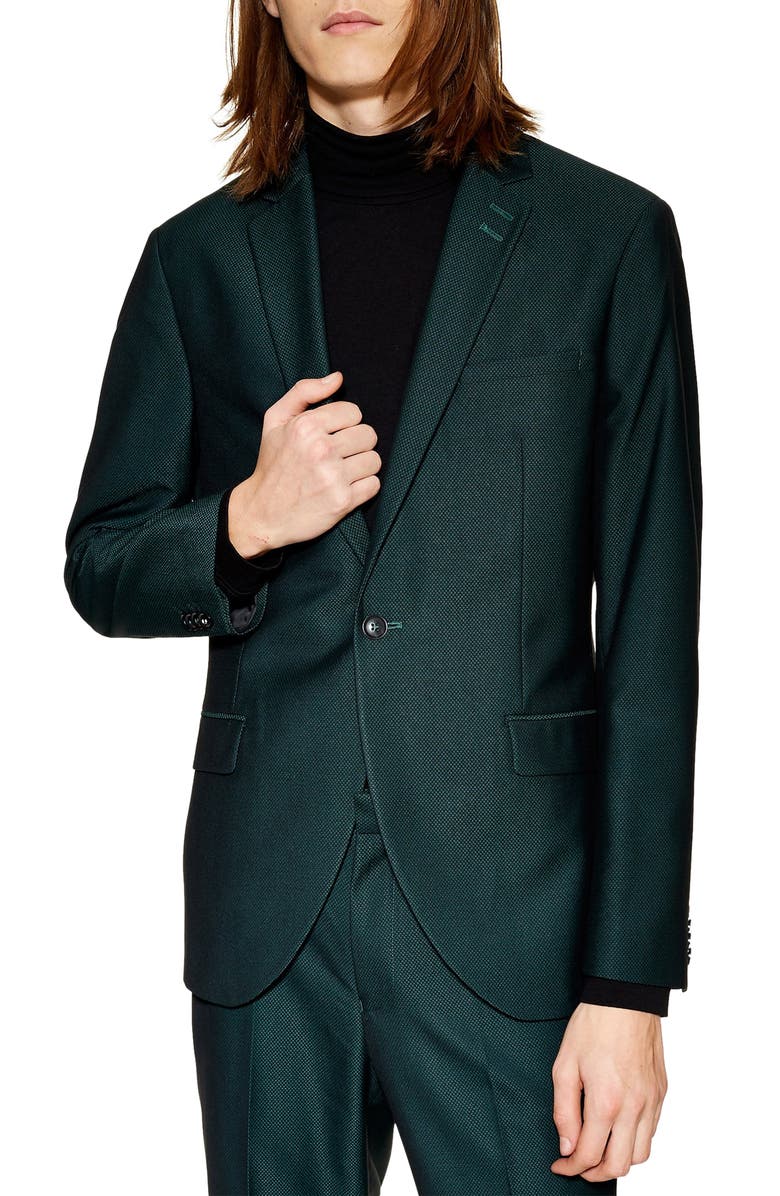 Topman Banbury Slim Fit Suit Jacket, Main, color,