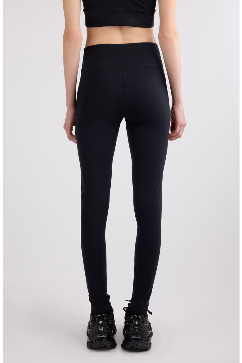 Logo Leggings, Alternate, color, 1081 BLACK/ REFLECTIVE