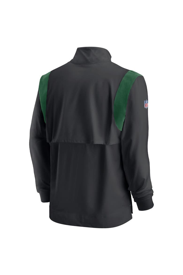 Nike Men's Nike Black New York Jets Sideline Coach Chevron Lockup