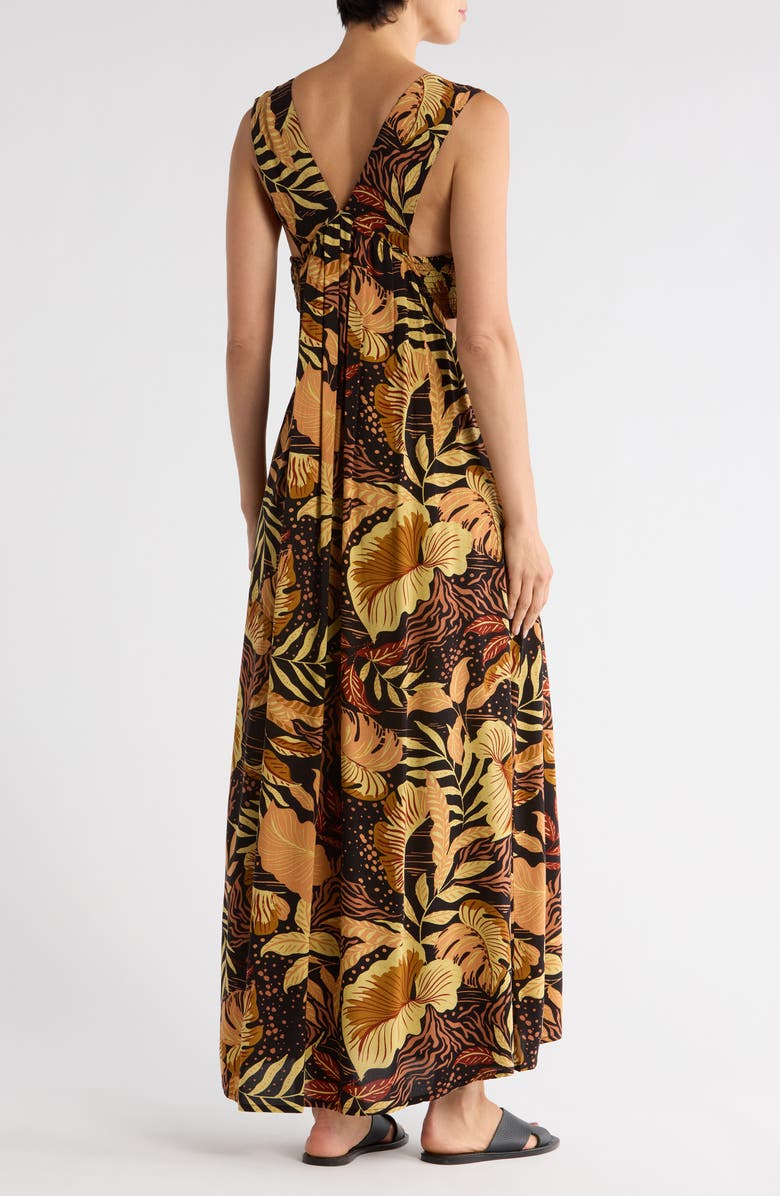 Amuse Society Fascination Woven Tank Dress, Alternate, color, Black