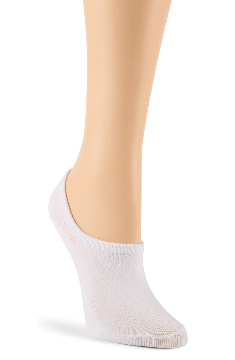 Laundry by Shelli Segal 6-Pack No-Show Liner Socks, Alternate, color, White/ Yellow/ Olive/ Grey