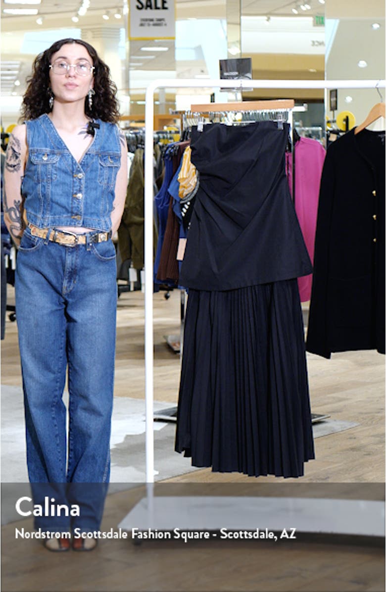 Austin Strapless A-Line Dress, sales video thumbnail