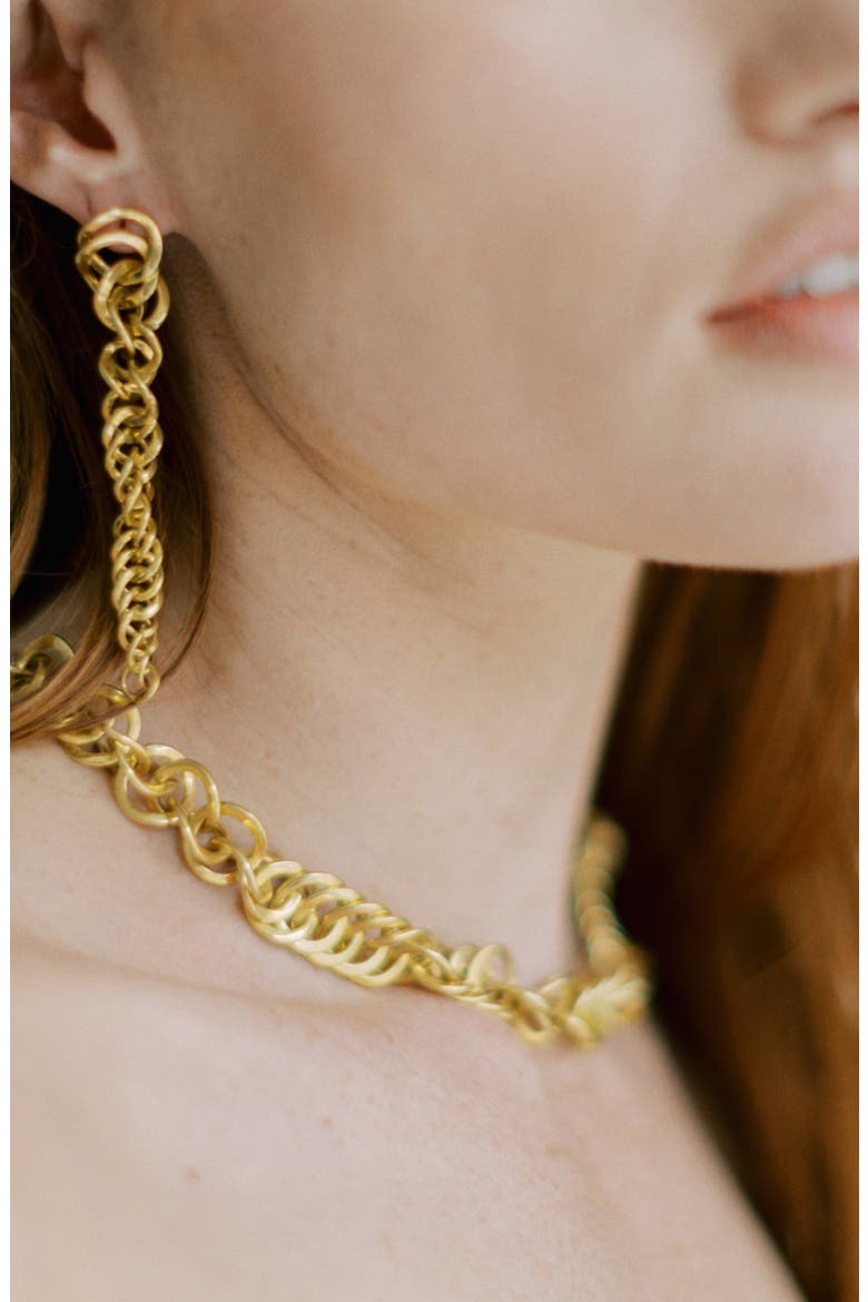 Sumba Versatile Earrings Gold, Alternate, color, Gold