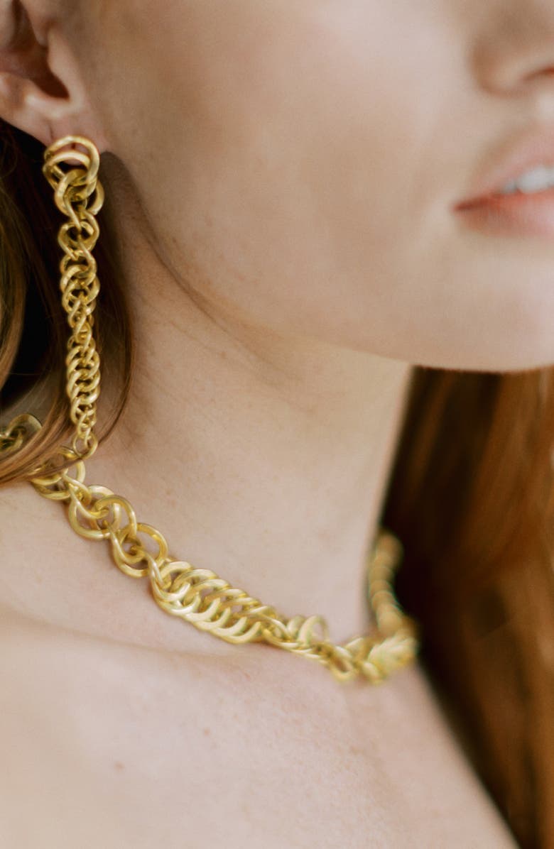 Freya Rose Sumba Versatile Earrings Gold, Alternate, color, Gold