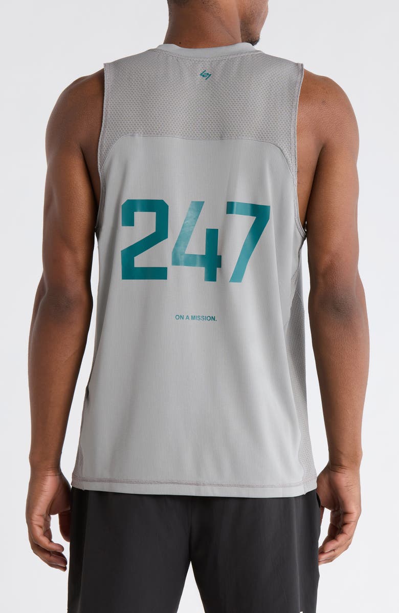 247 Numbers Tank, Alternate, color, Graphite Gray
