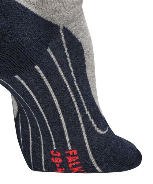 Falke Ru4 Endurance No Show Running Socks In Gray
