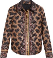 Etro Print Quilted Down Jacket