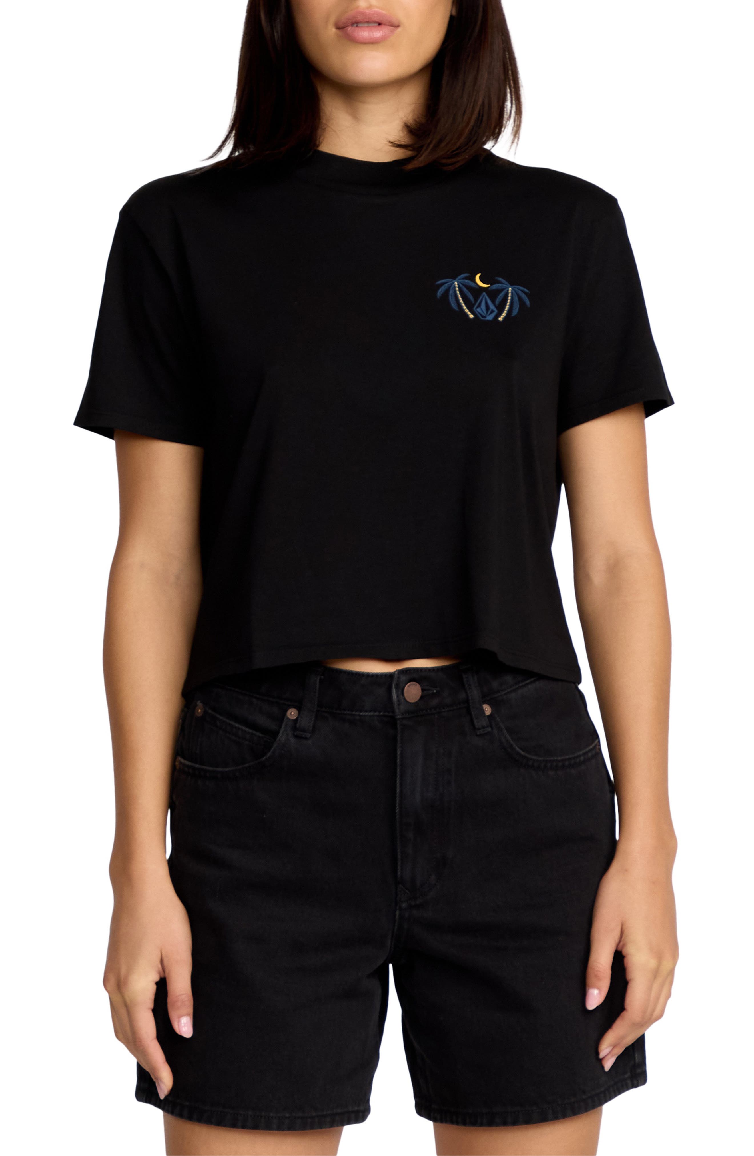 Volcom Dial Crop Graphic T-Shirt