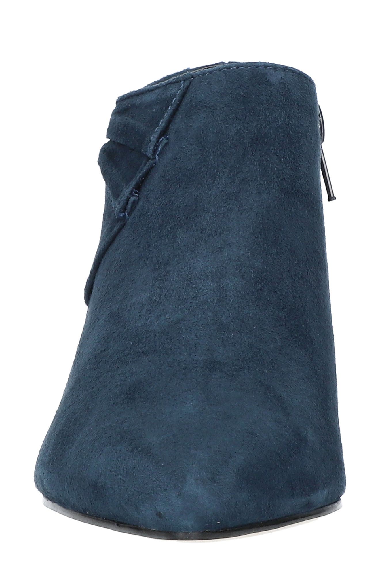 Frances Bootie, Alternate, color, NAVY SUEDE