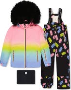 Deux par Deux Play Gradient Jacket & Gummy Bear Pants Two Piece Snowsuit