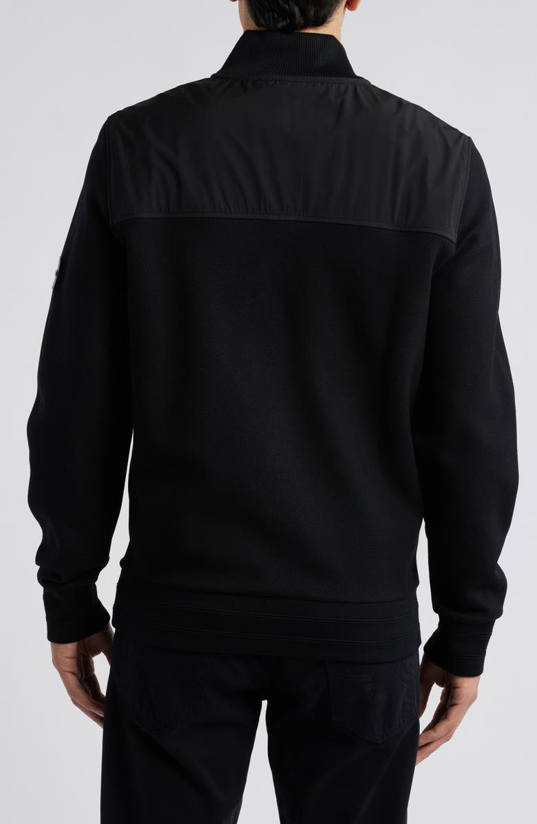 BOSS Sidney Cotton Piqué Half Zip Pullover, Alternate, color,