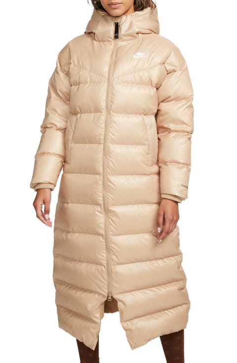Sportswear City Quilted Longline Down Parka