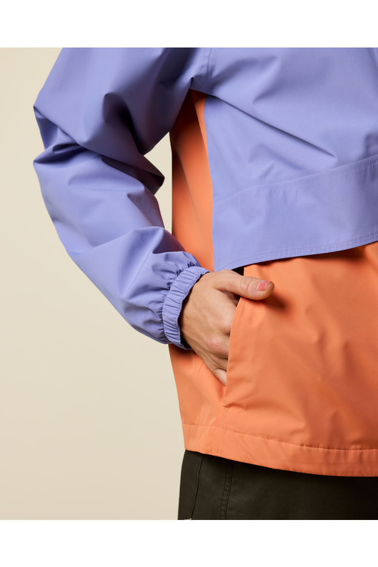 Rayu Rain Jacket - Women's, Alternate, color, Aster and Grapefruit