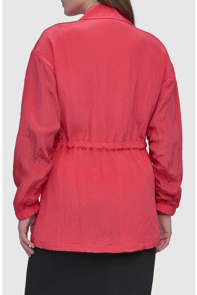 Textured Anorak Jacket, Alternate, color, WATERMELON SUGAR