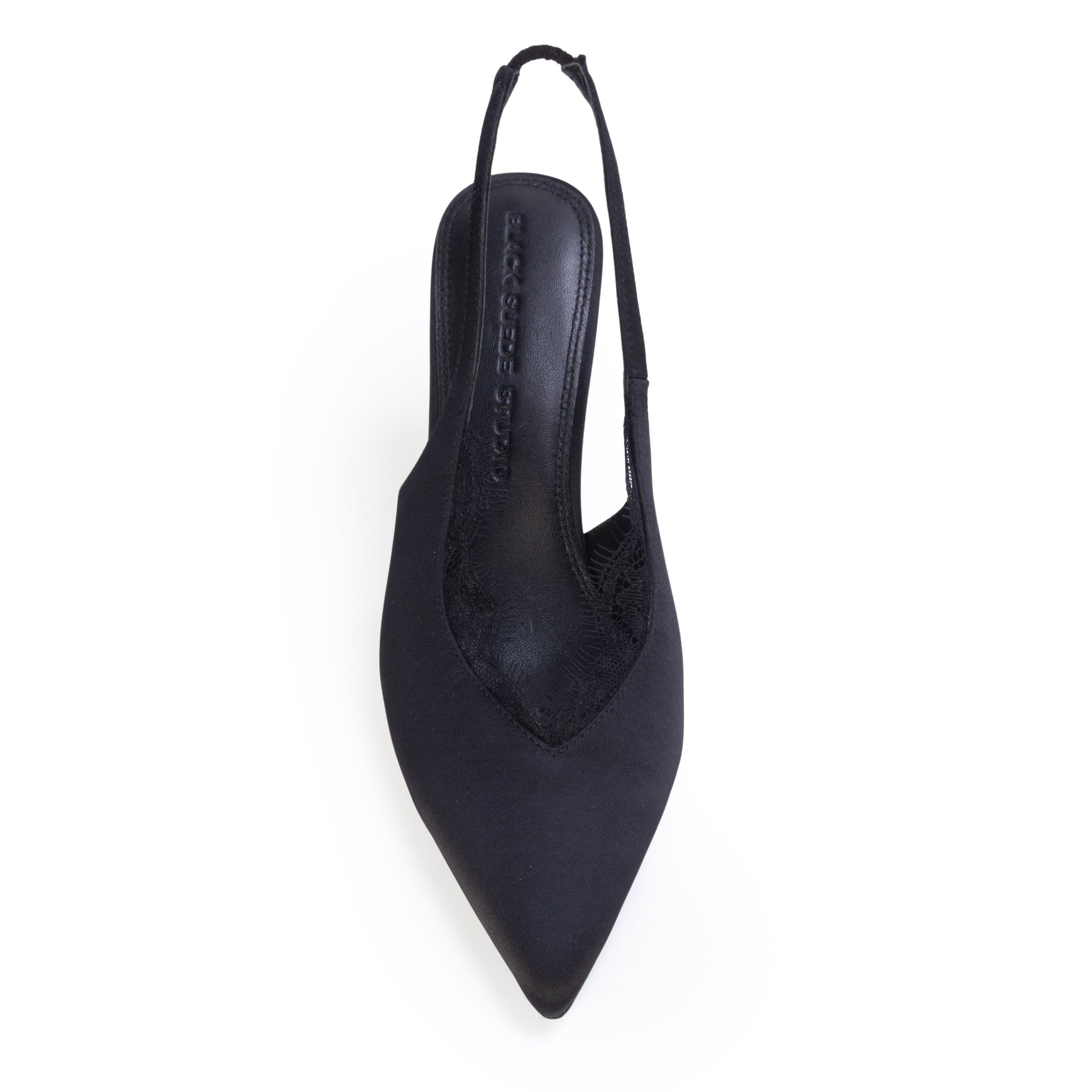 Royale 80 Pump, Alternate, color, Black Satin