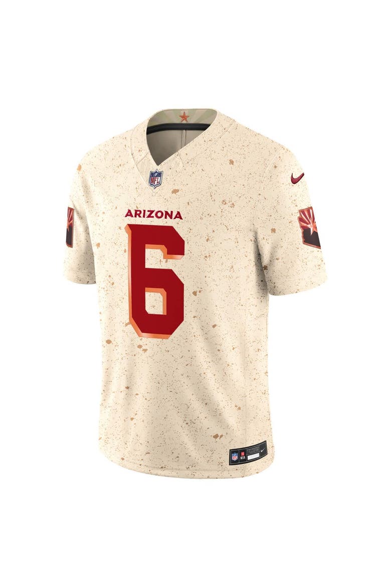 Men's Nike James Conner Natural Arizona Cardinals 2025 Rivalries Collection Limited Jersey, Alternate, color, Natural