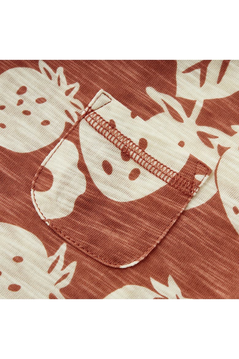 Slub Cotton Pocket Tee, Alternate, color, Strawberry Silhouette
