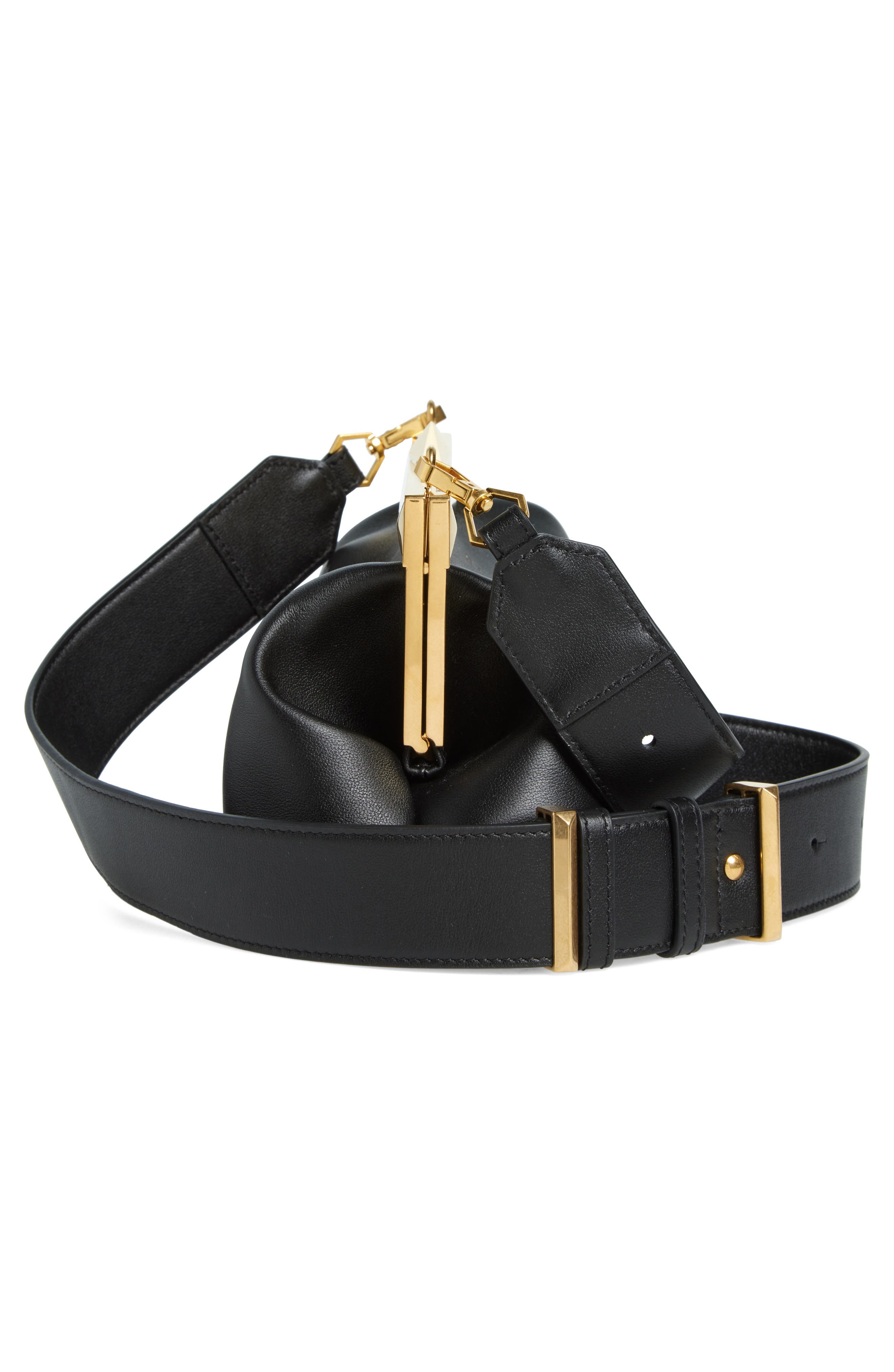 Jimmy Choo Diamond Leather Frame Clutch, Alternate, color, 