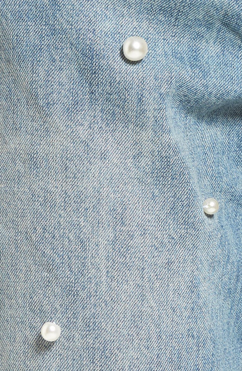 Tinsel Distressed Pearl Boyfriend Jeans, Alternate, color,