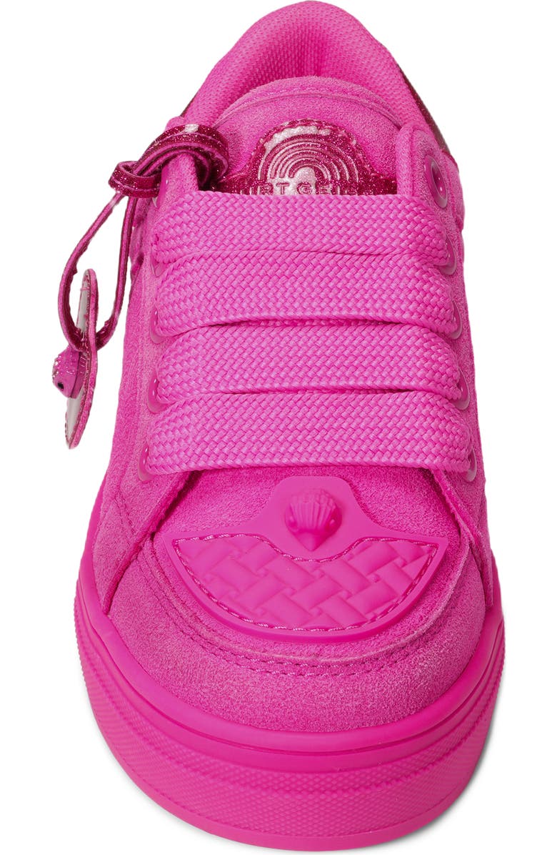 Kurt Geiger London Kids' Mini Southbank Sneaker, Alternate, color, Fuchsia