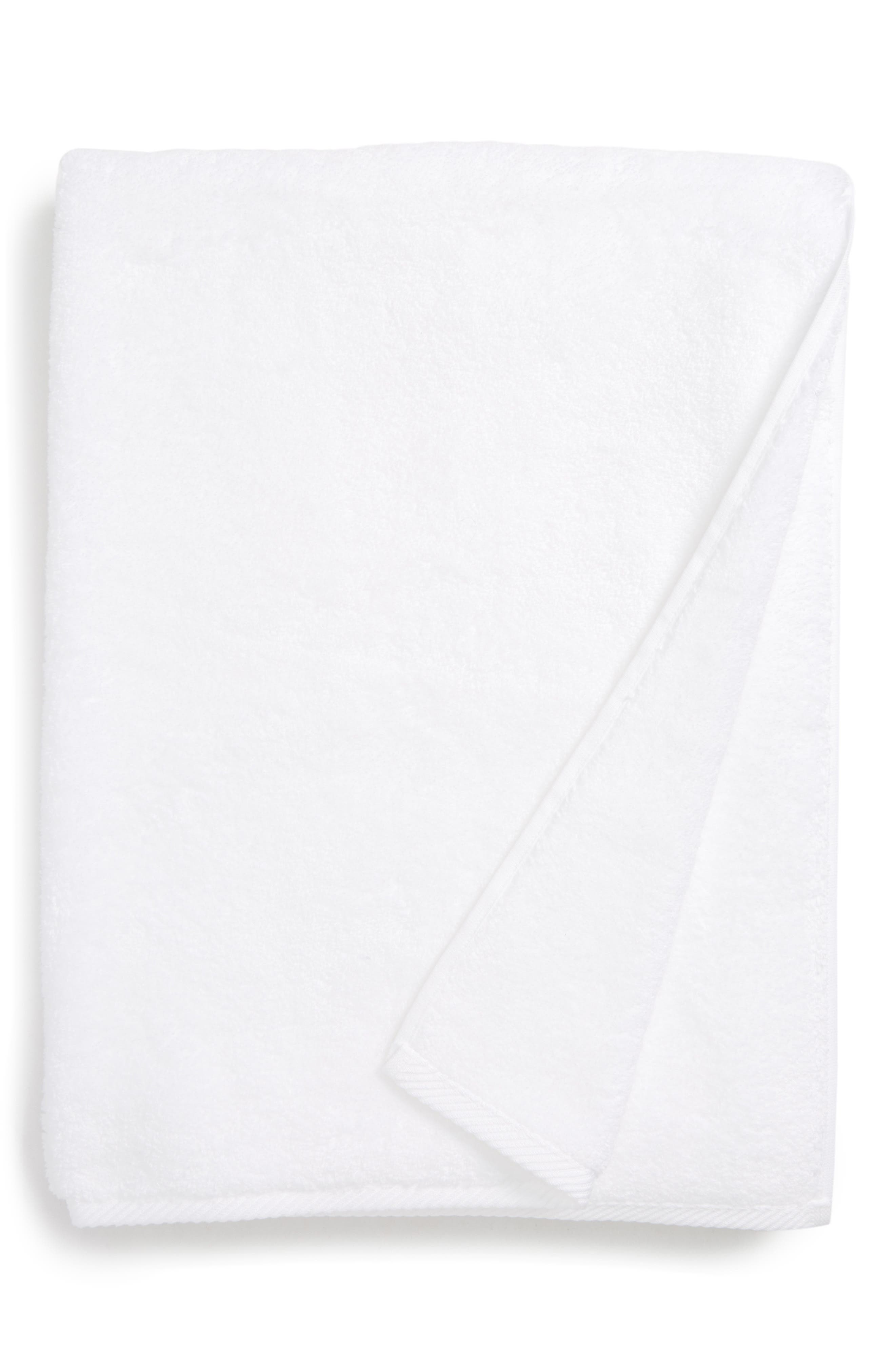 Matouk Milagro Bath Collection - White, Bath Towel